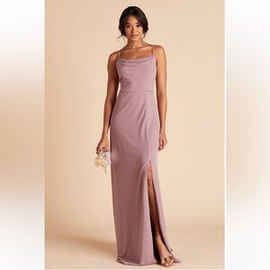 Birdy Grey Ash Dress - Crepe Dark Mauve